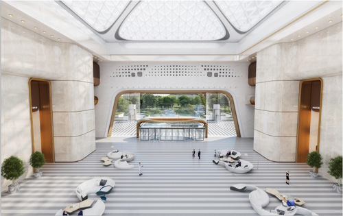 丽金智地中心大堂